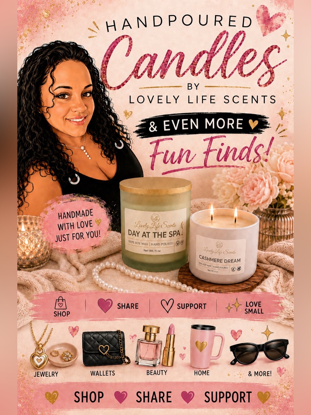 Lyzz0913 🕯️✨ LIVE SHARE SHOWS🛍️ Cozy Scents, Great Finds 💖
